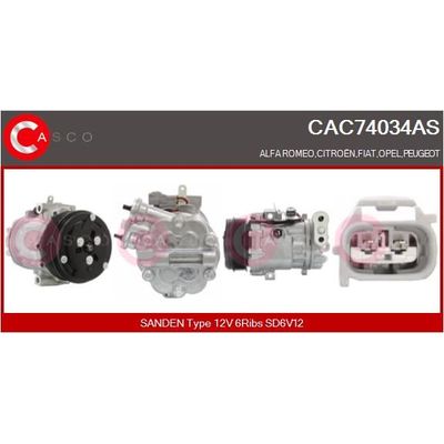 Klima Kompresörü  FIAT ORJINAL 50541345