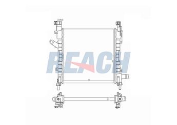 Su Radyatörü  VEKA 16-2852B  ME1S5H8005BB 1231795 1361841 1671692 1S5H8005BA 1S5H8005BB 1S5H8L161BA