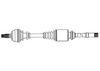 Aks Komple Ön Sağ veya Sol FIAT ORJINAL 55228946  55228946