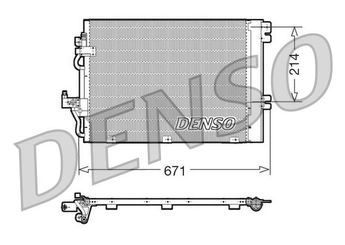 Klima Radyatörü  DENSO DCN20009  1850096 13129192 93178958