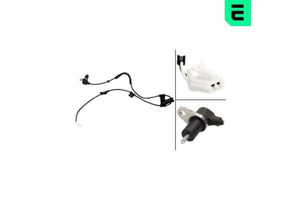 Abs Sensörü Arka Sağ Hyundai Coupe (RD)(2000->)  OPTIMAL 06-S776