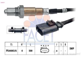 Oksijen (Lambda) Sensörü  MAGNETI MARELLI 259000627900  3C906262AA 03C 906 262 AA