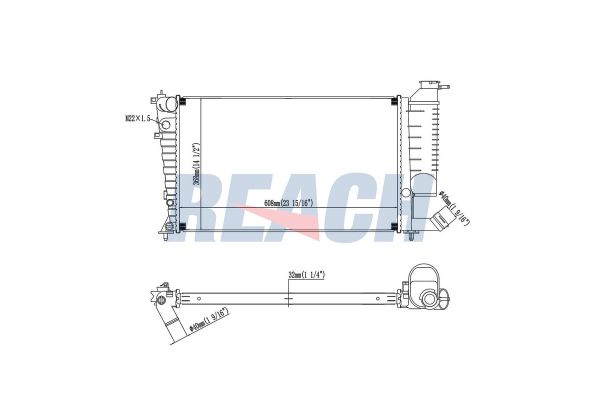Su Radyatörü  RADISEN RR 61317