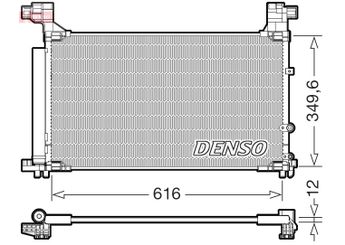 Klima Radyatörü  DENSO DCN50132  8846053140