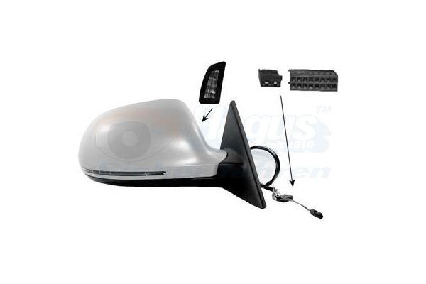 Dikiz Aynası Dış Sağ Audi A3 (8P1)(05.2003->)  ART M026.6089