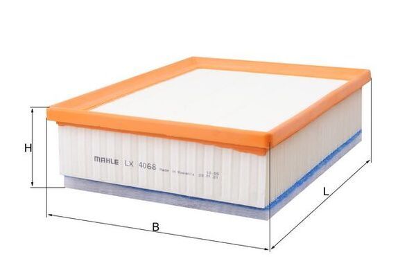 Hava Filtresi  Nissan Primastar P.Van (11.2021->)  MAHLE LX 4068
