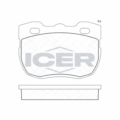 Fren Disk Balata Ön OTOZONE FDO9106-R