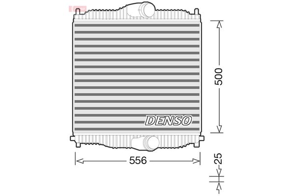 Turbo Radyatörü  DENSO DIT99002
