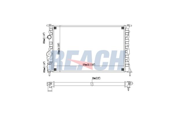 Su Radyatörü  Renault Scenic RX4 (JA0)(06.2000->)  KALE 0519192AL