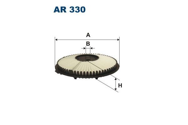 Hava Filtresi  Mitsubishi Lancer Sedan (C60A/C70A)(1989->)  FILTRON AR 330
