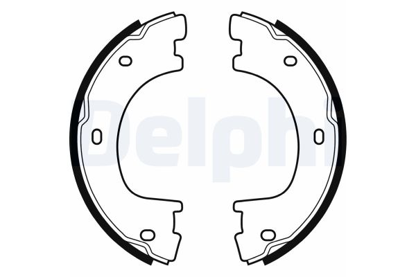 El Fren Balatası  Volkswagen Crafter P.Van (2E)(03.2006->2017)  DELPHI LS2054