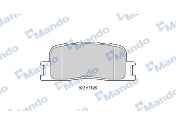 Fren Disk Balata Arka MANDO MBF015873  MBF015873 446633090 04466-33090 446633140 04466-33140 446606010 04466-06010 446633100 04466-33100 446633130 04466-33130 446648020 04466-48020 446648080 04466-48080