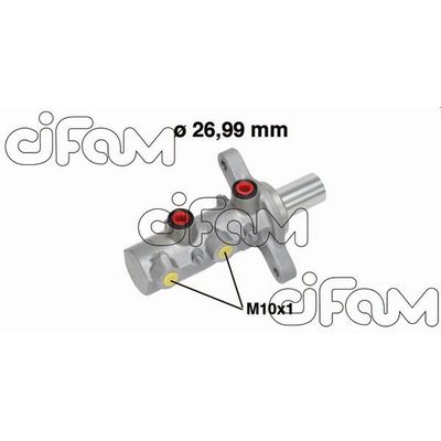 Fren Ana Merkez  Fiat Ducato Maxi P.Van 35 (09.2006->)  CIFAM 202-728