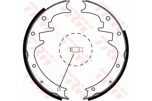 Fren Pabuçlu Balata Arka TRW GS8444