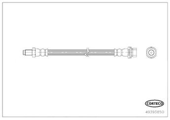 Fren Hortumu Arka Sağ veya Sol FROW 504.1112.030  8C1V2282EA