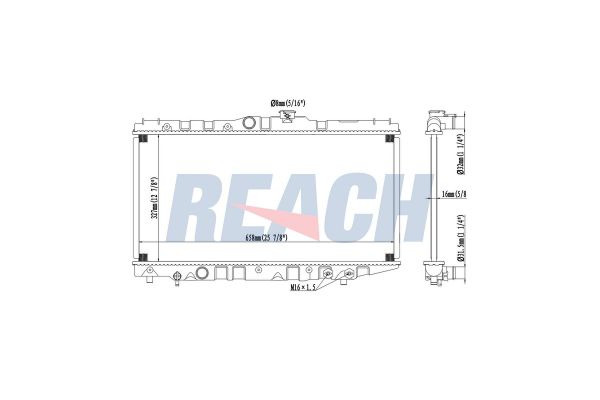 Su Radyatörü  RADISEN RR 64719