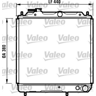 Su Radyatörü  VALEO 731056