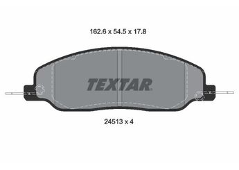 Fren Disk Balata Ön TEXTAR 2451301  7R332001AA 4R332001AB 4R332001BA 4R3Z2001AA 4R3Z2001BA 6R332001AA 6R3Z2001A 7R3Z2001B 8R332001CA 8R3Z2001A 9R331001AA 9R332001AA 9R3Z2001A 5U2Z2V001E 5U2Z2V001K 9R3Z2001B