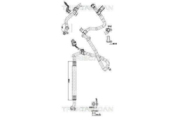 Klima Hortumu  RENAULT ORJINAL 924809969R