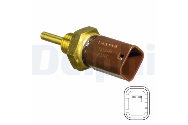 Hararet Müşürü  Fiat Seicento (187)(1998->)  DELPHI TS10488