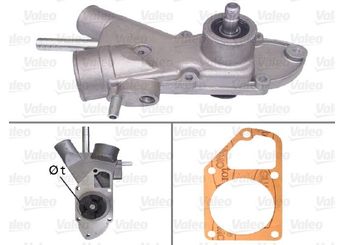 Devirdaim Su Pompası  VALEO 506230  120183 1201-83 120287 1202-87