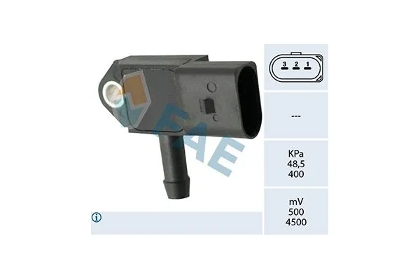 MAP Sensörü  Volkswagen T-Roc (A11)(09.2017->2021)  VOLKSWAGEN ORJINAL 04L906051C