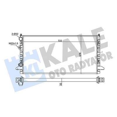 Su Radyatörü  KALE 348295