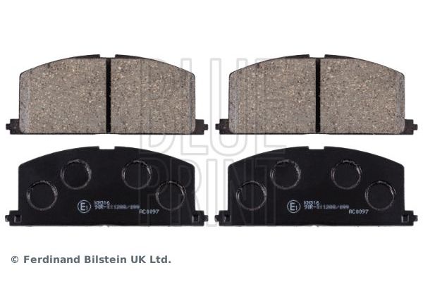 Fren Disk Balata Ön Toyota Carina II (T15)(1984->)  BLUE PRINT ADT34279