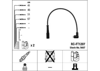 Buji Kablosu  MGA 35022  46427497 46 42 74 97