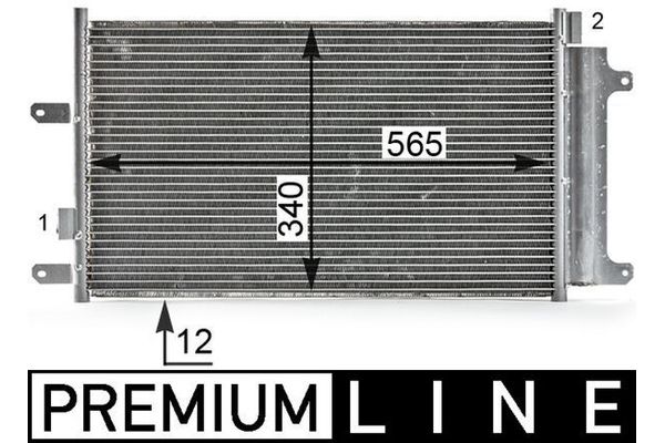 Klima Radyatörü  MAHLE AC 808 000P