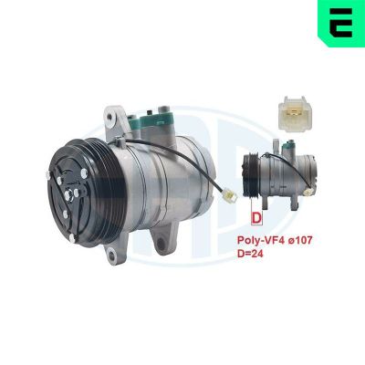 Klima Kompresörü  Chevrolet Matiz (2004->2005)  ERA 670017