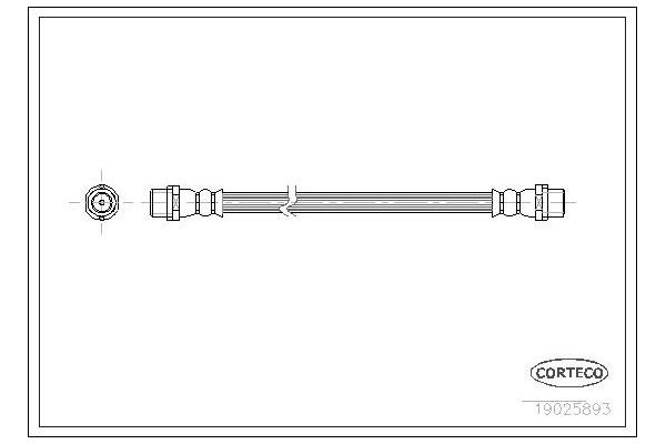 Fren Hortumu Arka Sağ veya Sol BRAXIS AH1045