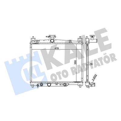 Su Radyatörü  KALE 371700