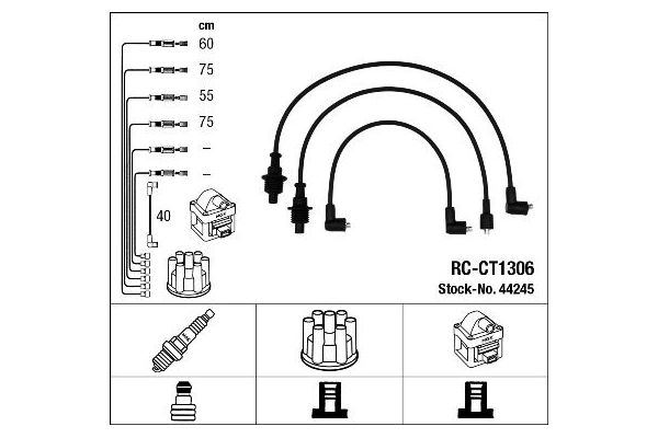 Buji Kablosu  Peugeot 305 (11.1977->)  PSA ORJINAL 5967J9