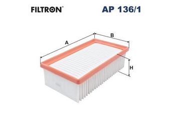 Hava Filtresi  FILTRON AP 136/1  165466859R 16546-6859R