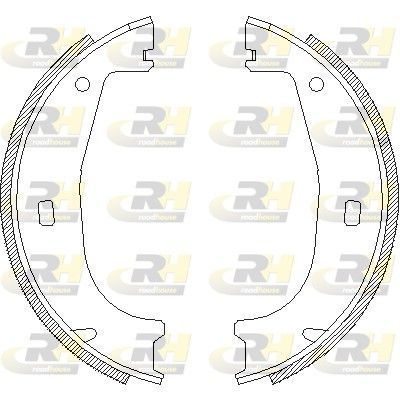 Fren Pabuçlu Balata Arka BMW 3 Serisi Touring (E36)(1995->)  BRAXIS AC0156