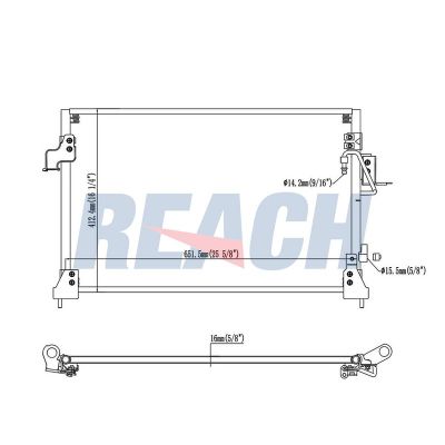 Klima Radyatörü  MGA 82500