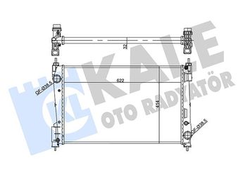 Su Radyatörü  KALE 356955  253101R000 1300297 1300 297 13313296 55700448 55704136