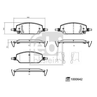 Fren Disk Balata Ön BEŞER 4478