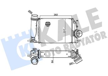 Turbo Radyatörü  VEKA 42-3103  144614EA0A 144614EA1A 144614EA1B
