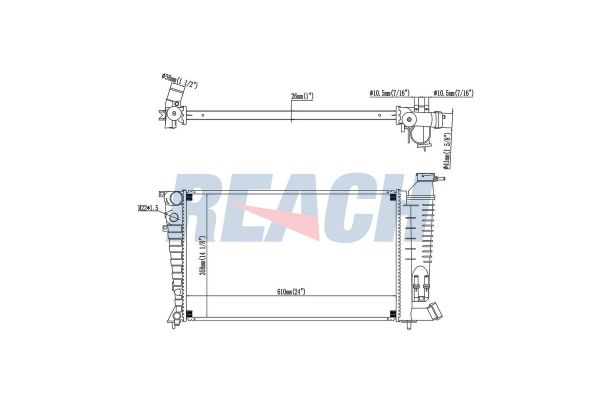 Su Radyatörü  RADISEN RR 61381