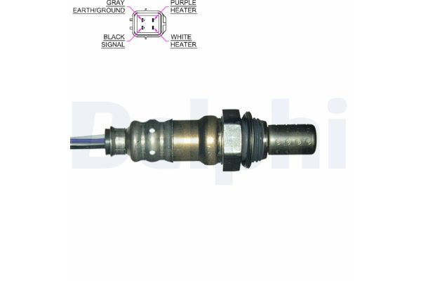 Oksijen (Lambda) Sensörü  Hyundai Trajet (FO)(2000->)  DELPHI ES20170-12B1