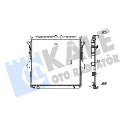 Su Radyatörü  KALE 348450