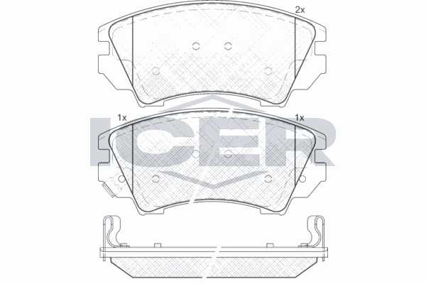Fren Disk Balata Ön MG Marvel R (12.2021->)  WONGA 22107