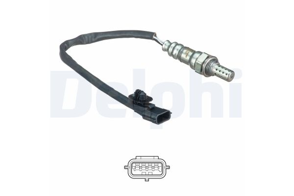 Oksijen (Lambda) Sensörü  Renault Kadjar (06.2015->)  DELPHI ES20523-12B1