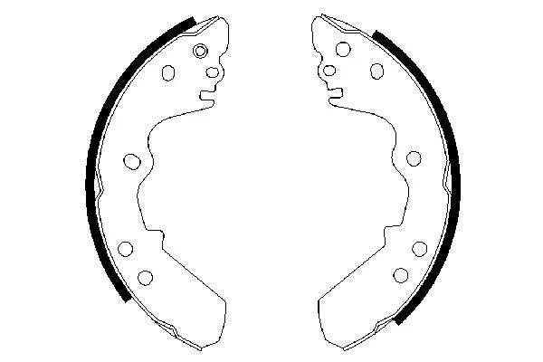 Fren Pabuçlu Balata Arka BRAXIS AC0155