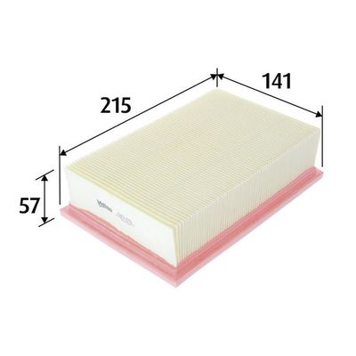 Hava Filtresi  Renault Safrane (B54)(09.1996->)  VALEO 585476