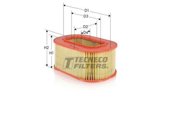 Hava Filtresi  Mercedes E -Serisi S.Wagon (BM 124)(10.1992->)  SION SH1326