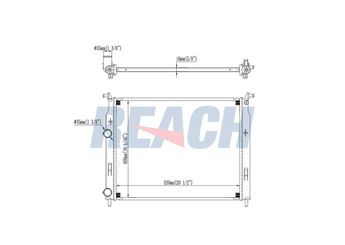 Su Radyatörü  VALEO 734230  46779393 46815886 46815887 51791365 46810779 500303392 500396428 500396429 504008108 504008110 99487905 99488591 8MK376726781 8MK376754401