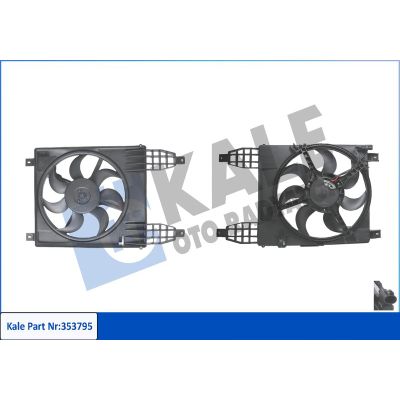 Radyatör Fan ve Motoru  ORİS FCH493000